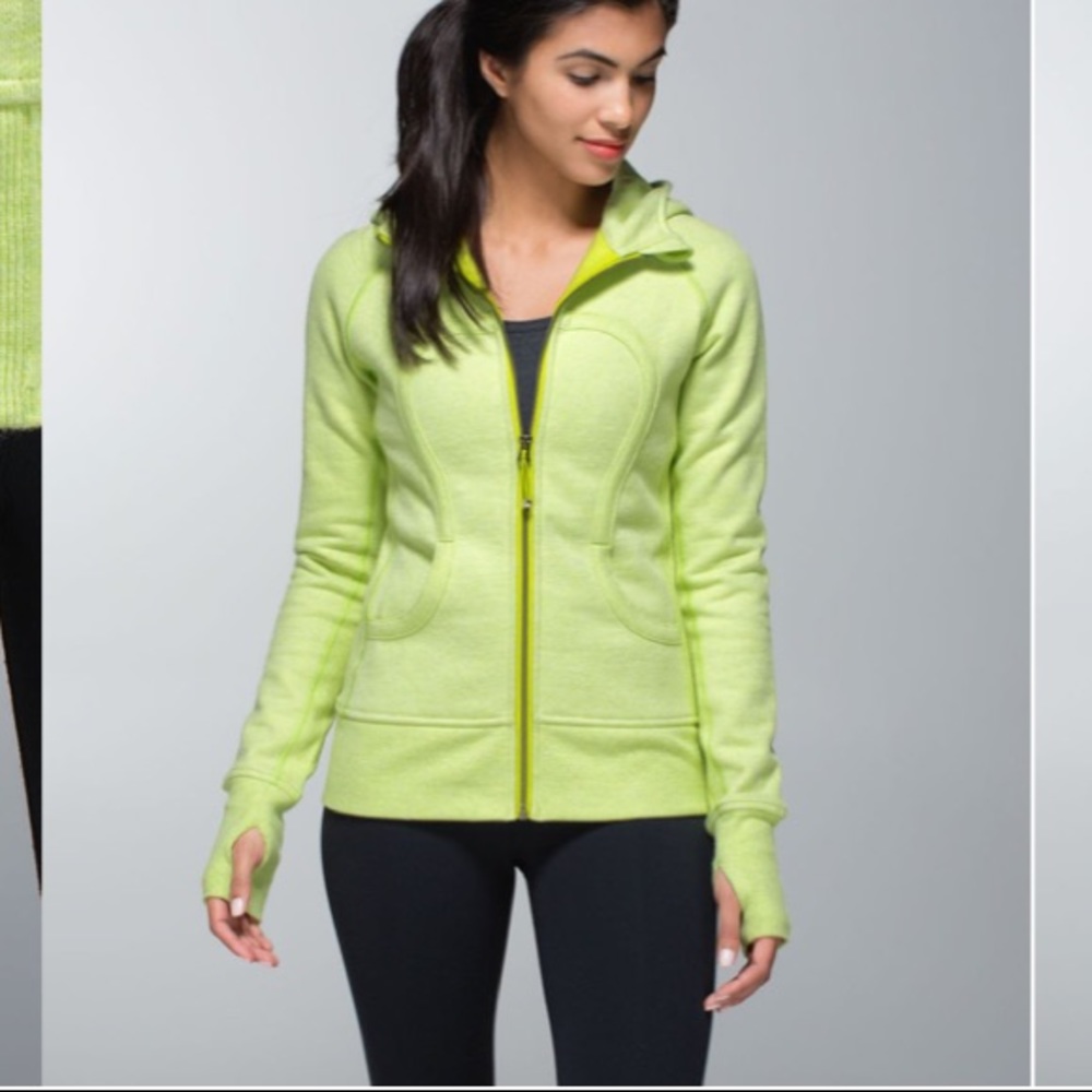 🍋LULU LEMON🍋 Scuba Hoodie II🍋 Heathered Lime